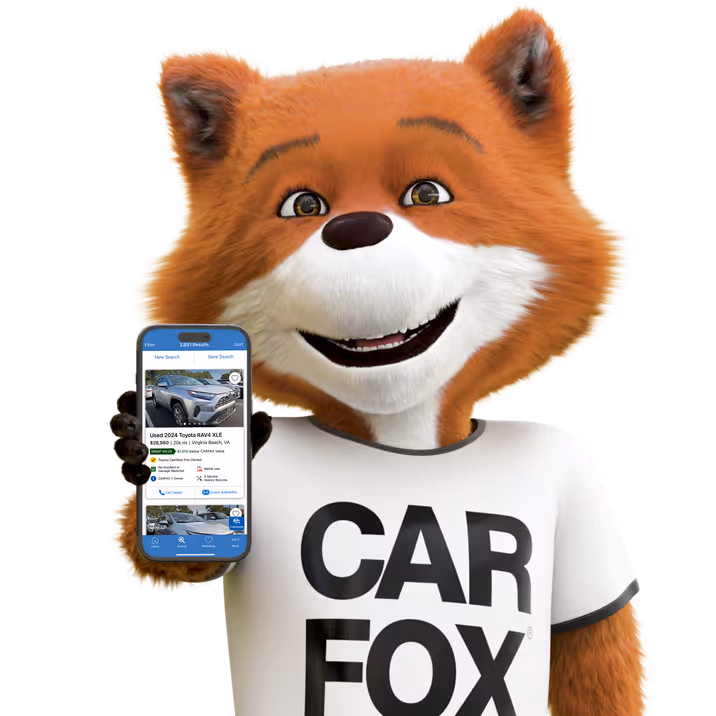 Car Fox mascot